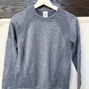 Athleta Girl Gray long sleeve shirt